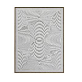 DKD Home Decor Cuadro Scandi Abstracto Blanco Natural Lienzo 100x75x5 cm Pack de 2 Unidades Precio: 110.69000019. SKU: B12A7G7A9N