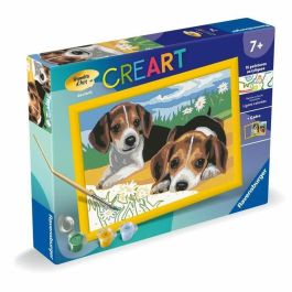Ravensburger RAV12023033 CreArt Kids Cachorros Beagle Pintura por Números para Niños, 18 x 24 cm