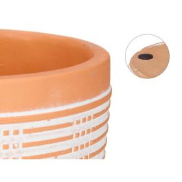Maceta Terracota Rayada Redonda 13,5X13 Ibergarden (8 Unidades) Maceta Terracota Rayada Redonda 13,5X13 Ibergarden (8 Unidades)