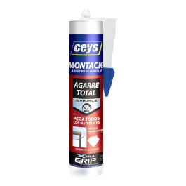 Ceys Montack Invisible Cartucho 315g - Masilla Adhesiva Ceys Montack Invisible Cartucho 315g - Masilla Adhesiva