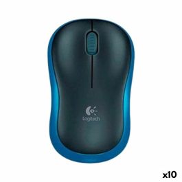 Ratón Inalámbrico Logitech M185 Azul 1000 dpi (10 Unidades) Precio: 131.95000027. SKU: B12DN7ATMG