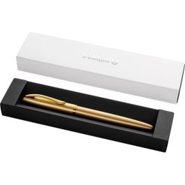 Pelikan P36 Pluma Estilográfica Jazz Noble Elegance, Cuerpo de Metal Oro Amarillo, Plumín de Acero Inoxidable Medio, Cartucho Azul Precio: 10.50000006. SKU: B18J7EBP9B