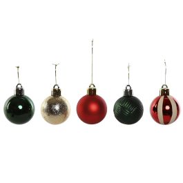 Bola Decoracion Navidad Tradicional DKD Home Decor Verde Rojo 4 x 26 x 27 cm Set de 20 Precio: 7.49999987. SKU: B183YJCLNV