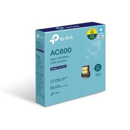 TP-Link Archer T2U Nano AC600 Adaptador WiFi USB Nano Doble Banda 5GHz/2.4GHz Alta Velocidad 200/433 Mbps