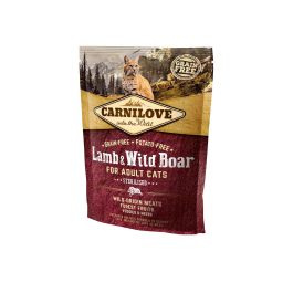Carnilove Pienso para Gatos Adultos Esterilizados Cordero y Jabalí 400 gr Precio: 5.6899997. SKU: B1545NS8TH