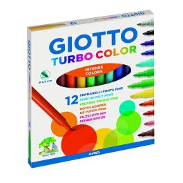Giotto Rotuladores Turbo Color Surtidos Estuche 12 Ud Precio: 1.79000019. SKU: B14QQGX7DF