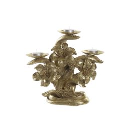 Portavela Glam DKD Home Decor Dorado 12 x 23 x 26 cm Portavela Glam DKD Home Decor Dorado 12 x 23 x 26 cm
