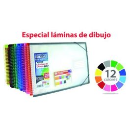 Carpeta Fundas (Tarifario) Office Box Pp A3+ Horizontal Colorline 20 F. Surtido (12 Colores) (Set de 16) Precio: 201.59000026. SKU: B1JENTFEES