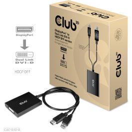 Club3D CAC-1010-A Adaptador Activo DisplayPort a DVI-D con USB 0.6m para Apple Cinema Displays HDCP OFF Precio: 80.50000046. SKU: B1HV8QH238