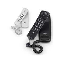 Spc Telefono Lite 2 sobremesa/mural con rellamada, 10 memorias, señal luminosa led, color negro Precio: 19.68999967. SKU: B1FBWCK4A2