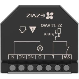 EZVIZ T36WN Inalámbrico Wi-Fi Negro