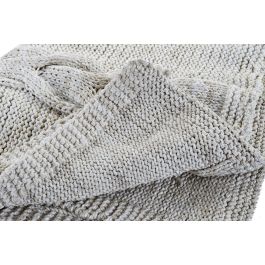 DKD Home Decor Plaid Alpino Coral 2 Unidades 133 x 1 x 154 cm