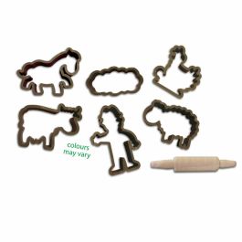 Ses Creative SEC8710341249199 - Kit de Masa para Modelar Gigante Ecológico 7x90g con Herramientas