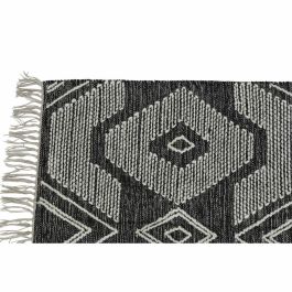 Alfombra Boho DKD Home Decor Negro Blanco 290 x 1 x 200 cm