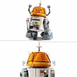 LEGO 75416 Star Wars Set Construcción de Ahsoka, Droide Astromecánico Chopper C1-10P, a partir de 10 años