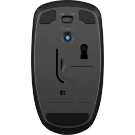 HP X200 Ratón Inalámbrico Ergonómico con Diseño Contorneado, Batería de Larga Duración y Seguimiento Preciso