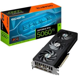 Gigabyte RTX 5060 Ti EAGLE MAX OC 8GB GDDR7 Tarjeta Gráfica, 128-bit, PCI-E 5.0, 2617MHz Frecuencia Núcleo, GV-N506TEAGLEMAX OC-8GD Precio: 508.50000014. SKU: B147GE584M