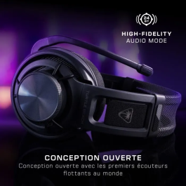 Turtle Beach Auriculares Inalámbricos para Juegos Abiertos Atlas Air PC Negro