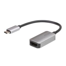 Aten Adaptador USB-C a HDMI 4K UC3008A1 - Compatible con iPad Pro, Android, Mac y Windows, Resolución 4096x2160 a 60Hz