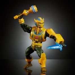 Mattel Masters of the Universe Man-At-Arms Bumblebee Figura Articulada con Accesorios 14cm