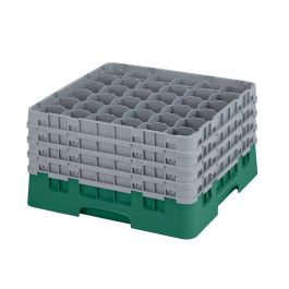 CAMBRO - 36S900-110 - Cesta de lavado 36 comp. 4 alturas - 7,2 cm Ø máx. - alt. máx. 24,1 cm - 50 x 50 x 26,7 cm - Negro Precio: 95.5000002. SKU: B1B4RT3HTZ