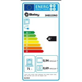 Horno Balay 3HB5159N3 71 L