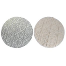 DKD Home Decor Alfombra Polipropileno y Poliéster, 150x150 cm x 1 cm Alto, Colores Surtidos (Azul, Beige, Blanco), Pack 6 Precio: 56.78999964. SKU: B1KHNQ34MZ