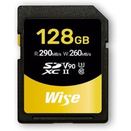 Wise SDXC UHS-II V90 128GB R:290MBs / W:260MBs WI-SD-N128 Precio: 149.7496. SKU: B18BYB6YBA