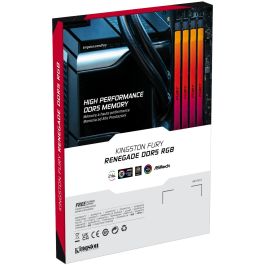 KINGSTON FURY Renegade RGB XMP 64GB (2x32GB) DDR5 6400MT/s CL32 DIMM Kit para PC