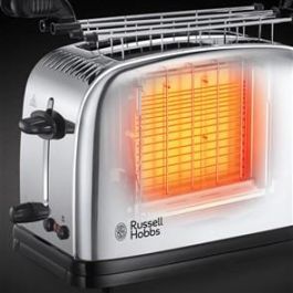 Russell Hobbs 23310-57 Tostador para Sándwiches Chester con Ranuras Anchas y Bandeja Recogemigas