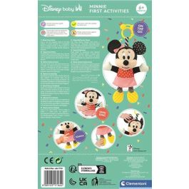 Clementoni Sonajero Minnie Peluche Texturas con Mordedor 18x28x11 cm