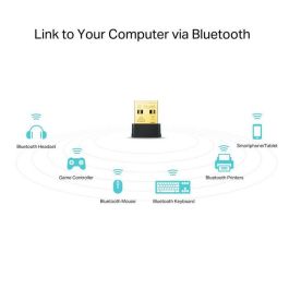 TP-Link Archer T2UB Nano Adaptador USB WiFi AC600 Dual Band (200Mbps 2.4GHz, 433Mbps 5GHz) con Bluetooth 4.2 Miniatura