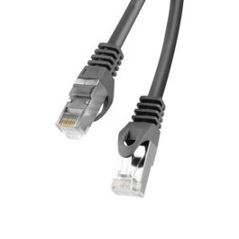 Lanberg Cable de Red Latiguillo Ethernet Cat.6 F/UTP 5 Metros Negro para Conexiones de Alta Velocidad 250 MHz AWG 26 Lanberg Cable de Red Latiguillo Ethernet Cat.6 F/UTP 5 Metros Negro para Conexiones de Alta Velocidad 250 MHz AWG 26