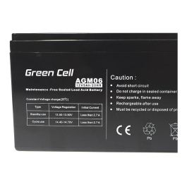 Green Cell AGM06 Batería 12V 9Ah Sealed Lead Acid (VRLA) Negro