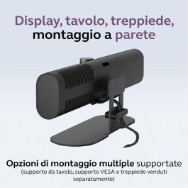 Jabra PanaCast 40 VBS MS VB AND Cámara de Video Colaborativa 4K Ultra HD, 4x Zoom, 180° FoV, MS Teams Rooms Negro