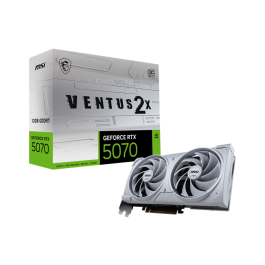 MSI GeForce RTX 5070 VENTUS 2X OC White NVIDIA GeForce RTX 5070 12 GB GDDR7 Tarjeta Gráfica 912-V532-004 Precio: 673.4999997. SKU: B1F66GFLXB