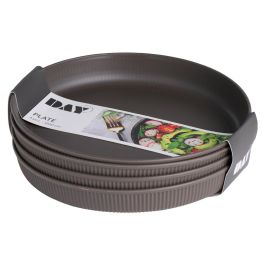 Day Juego De 4 Platos Diámetro 20 cm Polipropileno