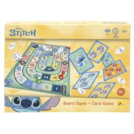 LISCIANI - Juego 2 en 1 de mesa Disney Stitch para niños +6 años, 2-4 jugadores, 30 minutos de partida Precio: 10.50000006. SKU: B1FEHJ8XQS