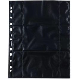 HERMA Fundas para fotos 90 x 130 mm horizontales negras 10 unidades