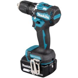 Makita DDF487RFE3 Atornillador Taladro Inalámbrico 18V con Batería de Litio, Par de 40Nm, 1700 RPM y Cargador