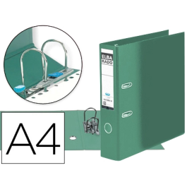 Elba Archivador de Palanca Cartón Forrado DIN A4 Verde Lomo 80 mm Rado Precio: 9.68999944. SKU: B1FNJ5SFH6