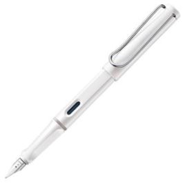 Lamy Pluma Estilográfica Safari 019M Tinta Azul Punta M Blanco Precio: 15.88999951. SKU: S8411495