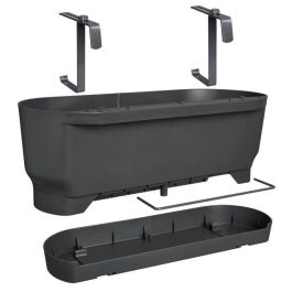 Elho Jardinera Greenville Easy Balcony 52 Living Black para Balcón, L 21,2 x An 52 x Al 19,4 cm Precio: 43.49999973. SKU: S7167344