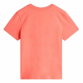 Camiseta de Manga Corta Mujer Vans Flying V Flyv Rosa Salmón M