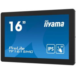 IIYAMA TF1615MC-B1 Monitor Táctil 15.6" Full HD IPS, 10 Puntos Táctiles, VGA HDMI DP