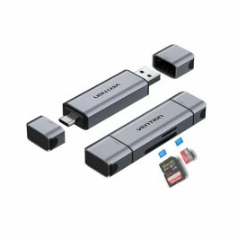 Lector de Tarjetas Externo Vention CLKB0 Negro Precio: 11.49999972. SKU: B173LTKDF8