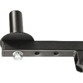 Quiklok Soporte Escuadra de Pared para Altavoz (Par) - Inclinación Ajustable 0-13°, Carga Máx. 40 kg, Acero Negro