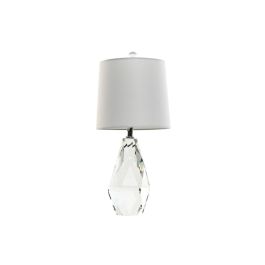 Lampara Sobremesa Moderno DKD Home Decor Transparente Blanco 23 x 50 x 23 cm