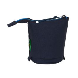Estuche Cubilete Benetton Sixties Azul marino (8 x 19 x 6 cm) Estuche Cubilete Benetton Sixties Azul marino (8 x 19 x 6 cm)