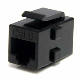Conector RJ45 Startech C6KEYCOUPLER Negro Conector RJ45 Startech C6KEYCOUPLER Negro